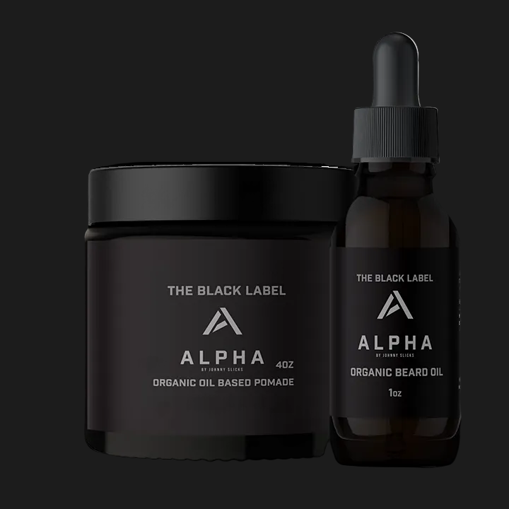 Johnny Slicks , Black label, Alpha Beard Bundle