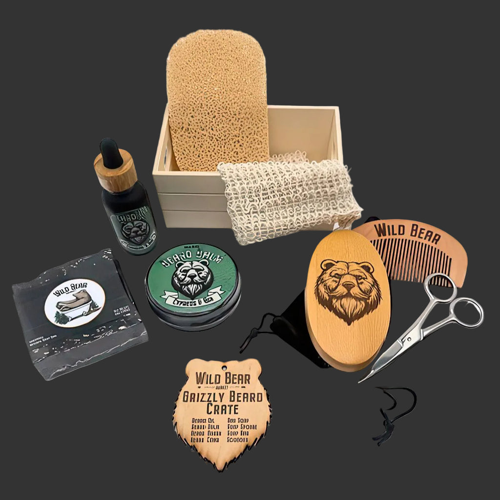 Grizzly Beard Crate - Tonka Teakwood