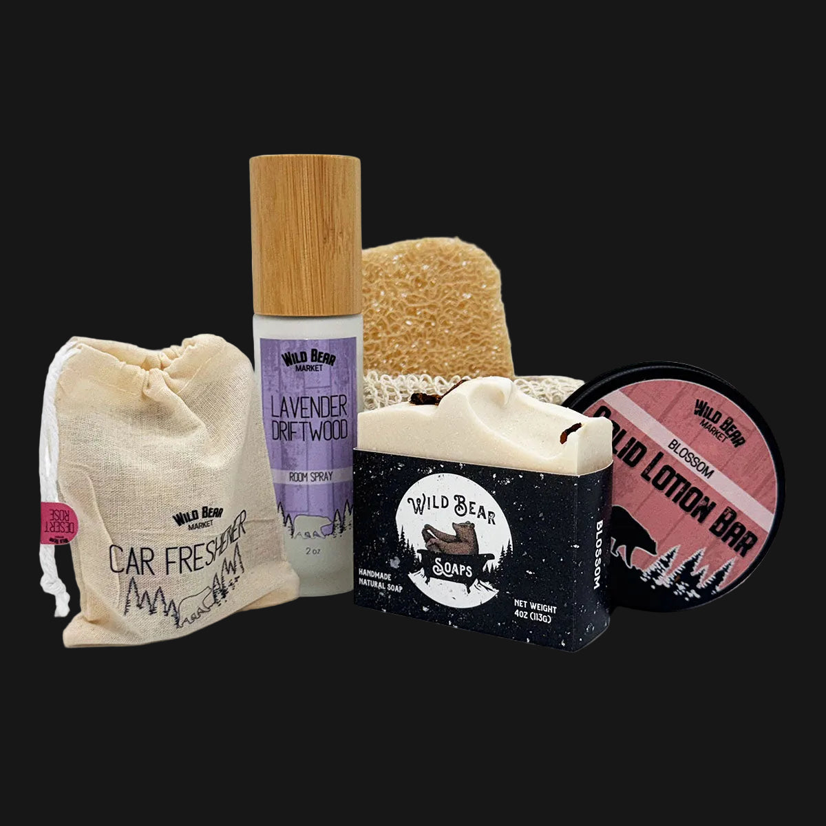 Wild Bear Gift Crate | 4 Unique Scent Options