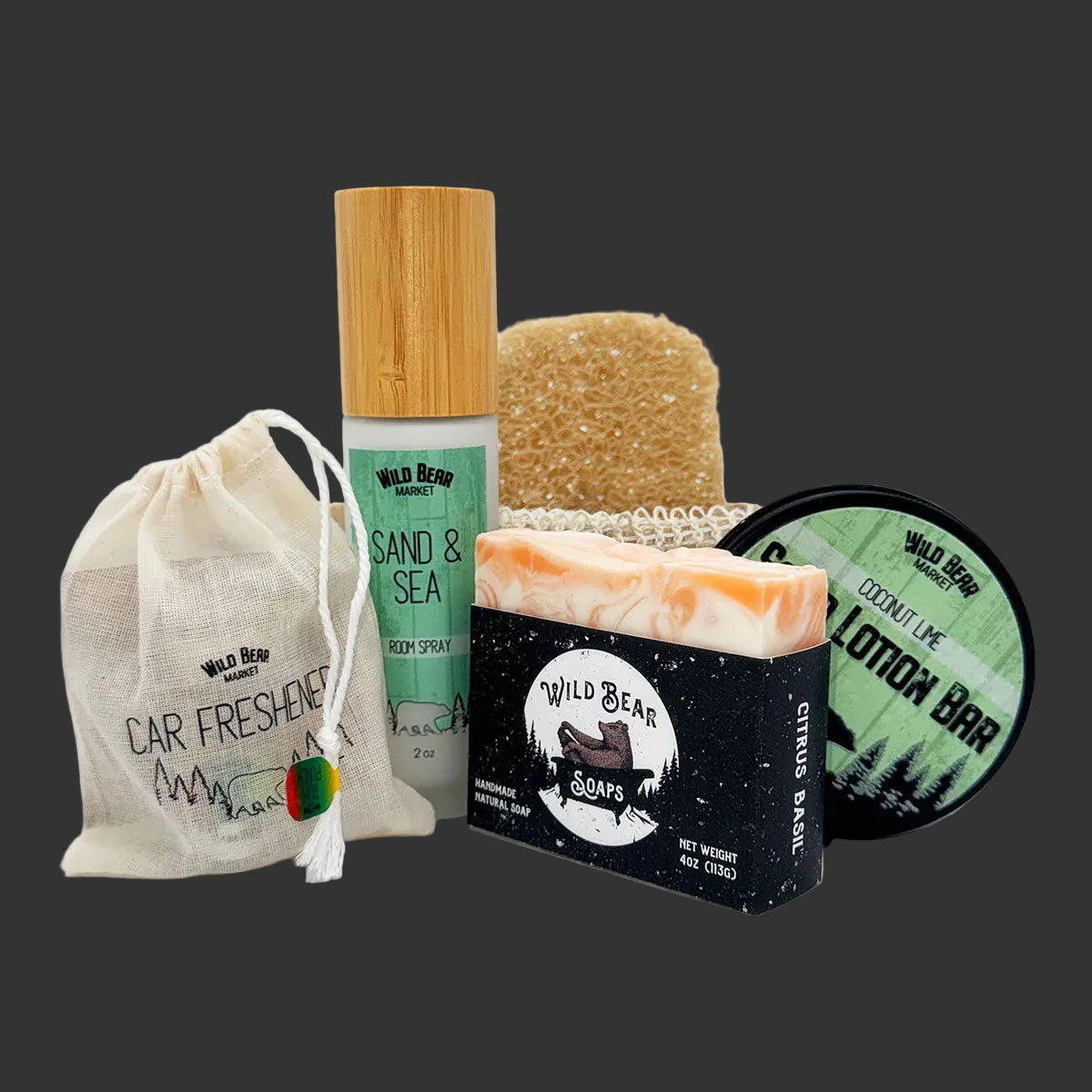 Wild Bear Gift Crate | 4 Unique Scent Options